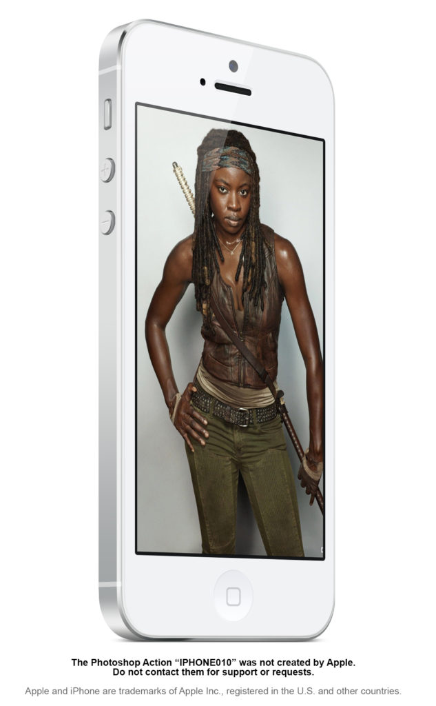 Billede på mobilskærm