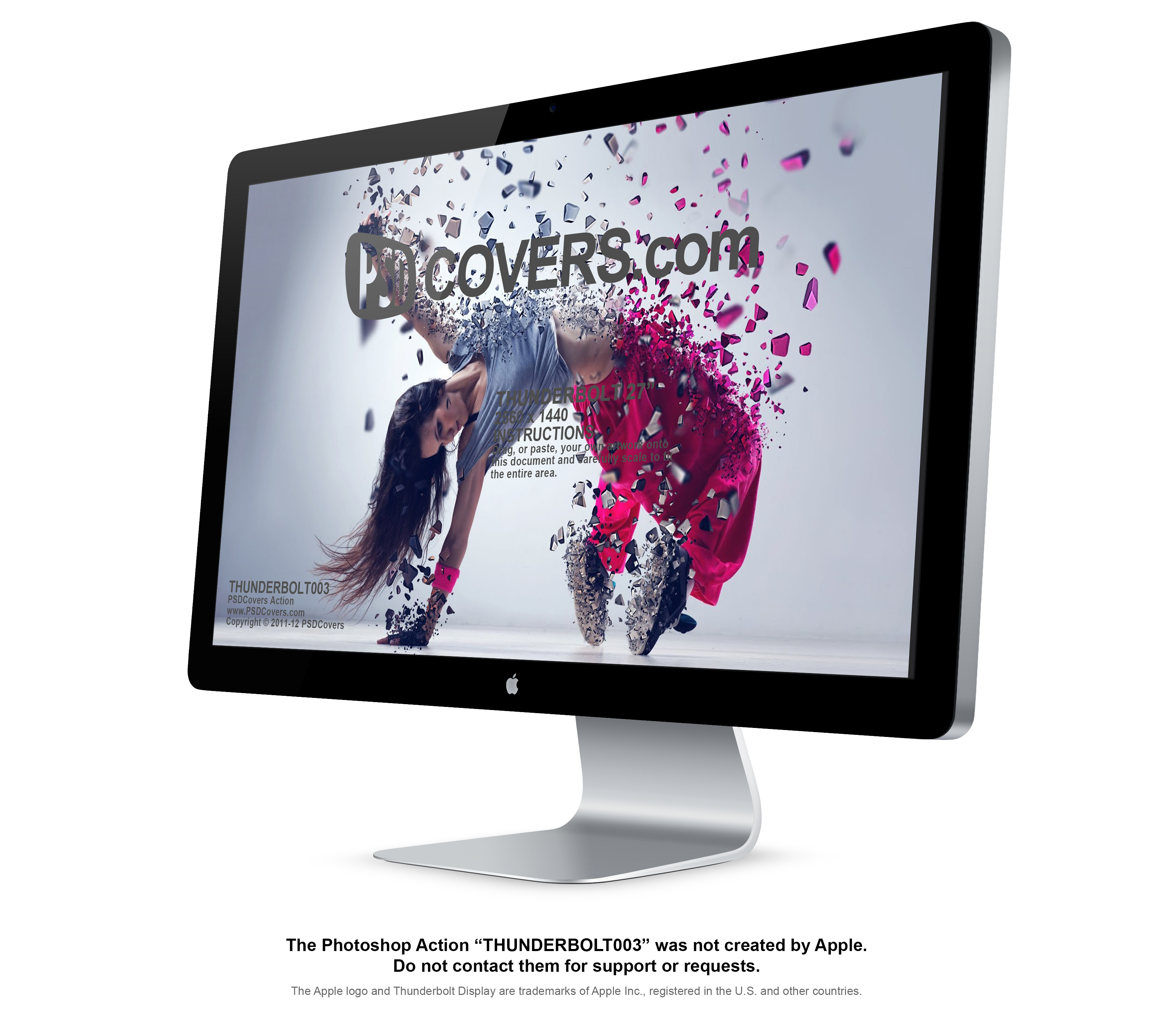 Billede på stor skærm